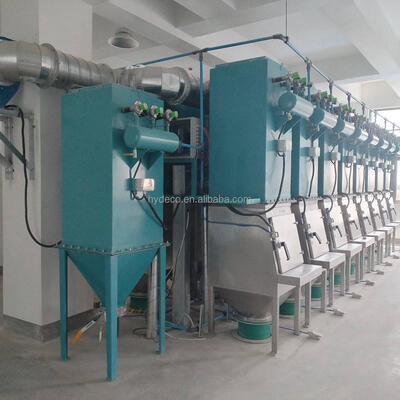 Rubber Mixer Banbuary Fully Automatic Small Chemica Powder Weighing Dosing Batching System