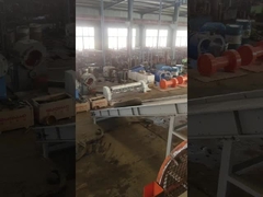 라인 고무 분쇄기 기계 220V 380V를 재활용하는 120 kg/H 폐기물 타이어